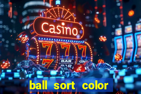 ball sort color water puzzle